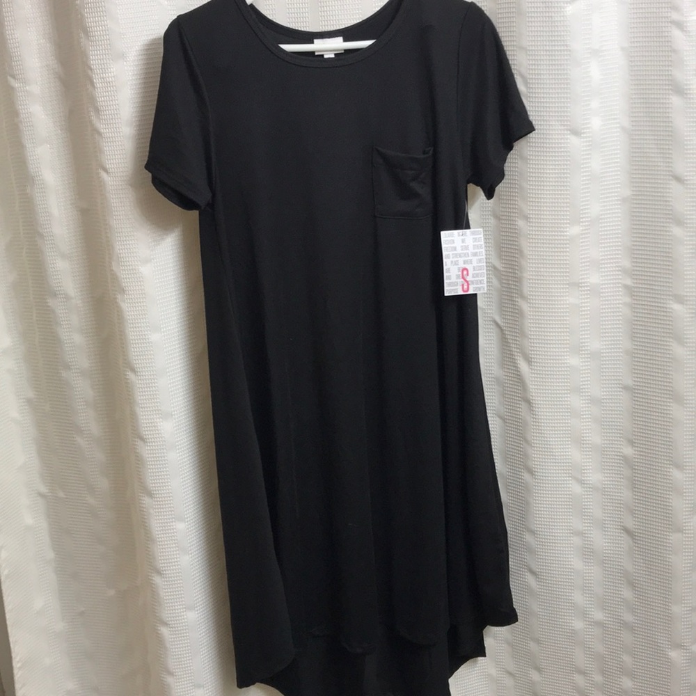 LuLaRoe S SOLID BLACK CARLY legging material